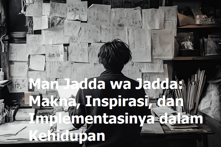 Man Jadda wa Jadda: Makna, Inspirasi, dan Implementasinya dalam Kehidupan